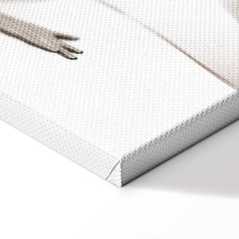 Obraz - Złoty taniec: Ona 100x50 Standard
