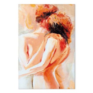 Obraz - Związek dusz 80x120 Na płótnie włoskim