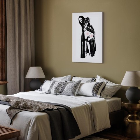 Obraz - Bolesne siedzenie (1-częściowy) pionowy 40x60 Na płótnie włoskim