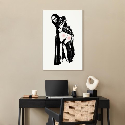 Obraz - Bolesne siedzenie (1-częściowy) pionowy 60x90 Premium Print