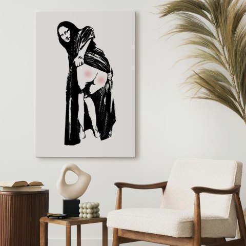 Obraz - Bolesne siedzenie (1-częściowy) pionowy 80x120 Premium Print