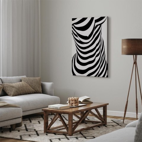 Obraz - Kobieta zebra (1-częściowy) pionowy 40x60 Standard