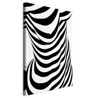Obraz - Kobieta zebra (1-częściowy) pionowy 80x120 Standard