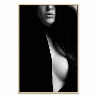 Obraz - Zmysłowa elegancja (1-częściowy) pionowy 60x90 W ramie drewnianej naturalnej