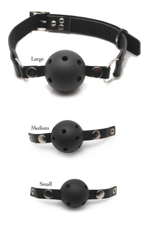 Ball Gag Training System Zestaw 3 knebli