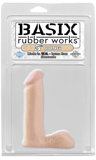 Basix Rubber Works Dildo z jądrami 12,7 cm