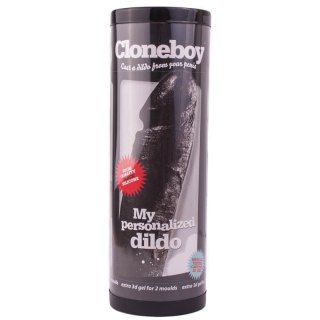CLONEBOY Dildo Kit Czarny- Zestaw do Odlewu
