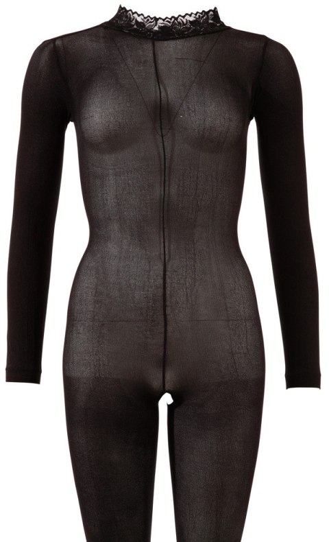Catsuit z koronkowym kołnierzem M/L