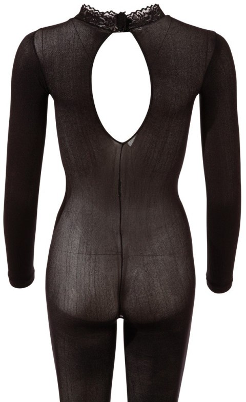 Catsuit z koronkowym kołnierzem M/L