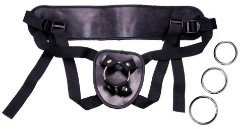 Czarna uprząż strap-on