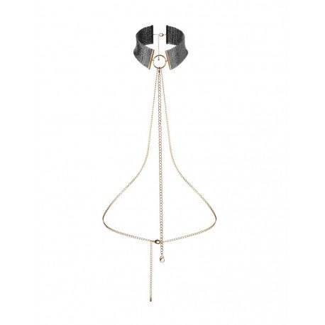 Desir Metallique Collar Black Naszyjnik z łańcuszkami