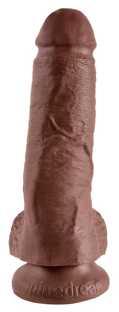 Dildo z jądrami King Cock 20 cm