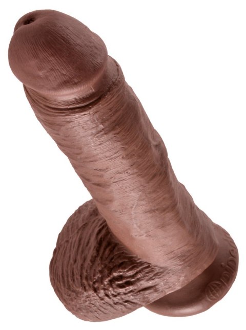 Dildo z jądrami King Cock 20 cm