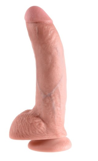 Dildo z jądrami King Cock 22,8 cm