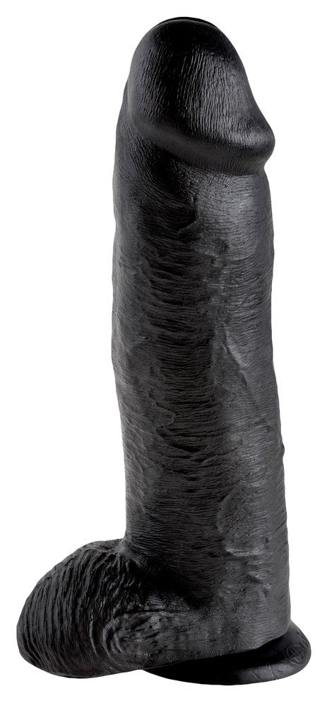 Dildo z jądrami King Cock 30,5 cm