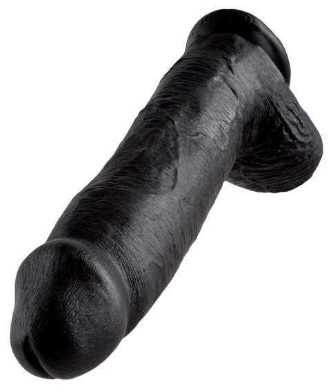 Dildo z jądrami King Cock 30,5 cm