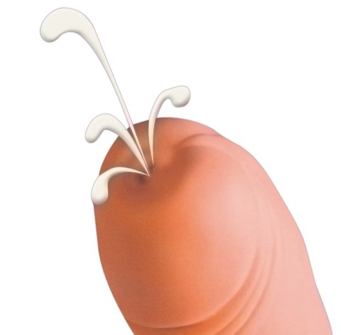Dildo z wytryskiem ""Cumshot""