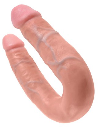 King Cock U-Shaped Medium Podwójne dildo