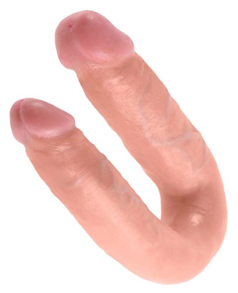 King Cock U-Shaped Medium Podwójne dildo