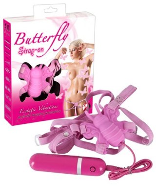 Masażer, stymulator łechtaczki Butterfly