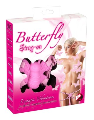 Masażer, stymulator łechtaczki Butterfly