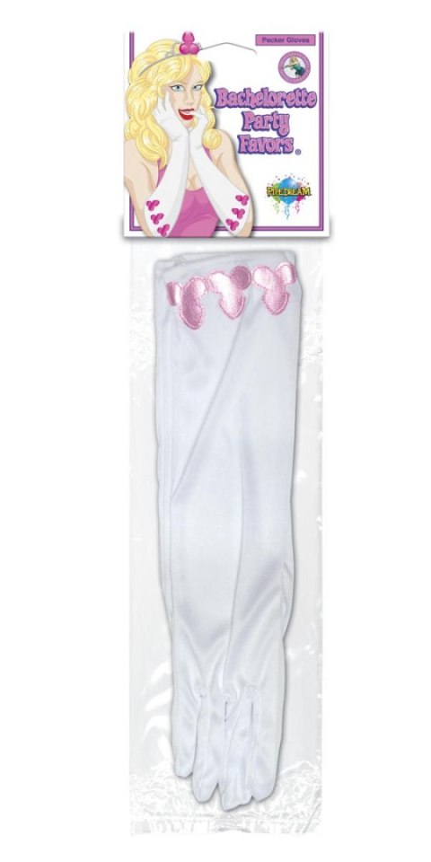 Pecker Gloves Rękawiczki z Fioletowymi Peniskami