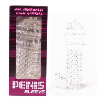 Penis Sleeve Nakładka- Przedłużka Penisa z Wypustkami