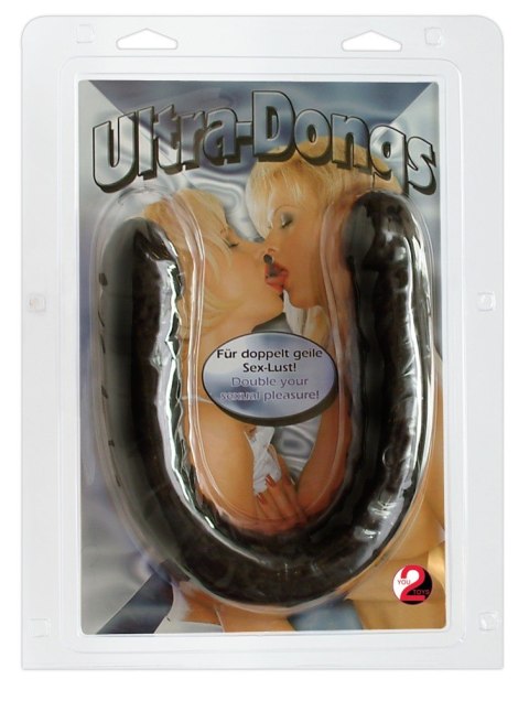 Podwójne Dildo Ultra-Dong czarne