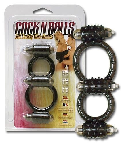 Podwójny pierścień wibracyjny Cock 'N' Balls