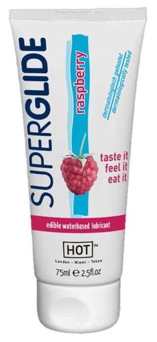 SUPERGLIDE RASPBERRY Liquid Lubrykant malinowy 75 ml