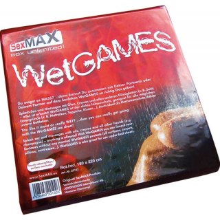 SexMAX WetGAMES Prześcieradło 180 x 220 cm