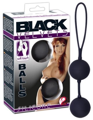 The Perfect Balls Silikonowe czarne kulki gejszy