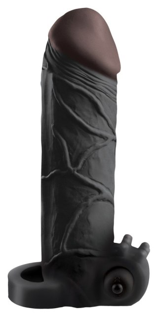 Vibrating Real Feel 2 Extension Nakładka na penis przedłużająca i pogrubiająca