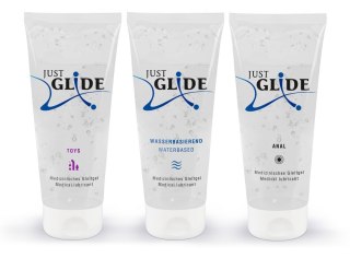 Zestaw lubrykantów Just Glide 3 x 200 ml