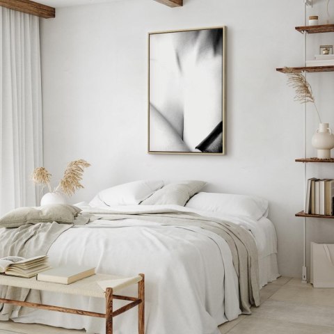 Obraz - Wdzięk (1-częściowy) pionowy 40x60 W ramie drewnianej naturalnej