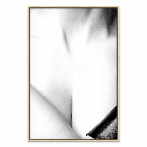 Obraz - Wdzięk (1-częściowy) pionowy 60x90 W ramie drewnianej naturalnej