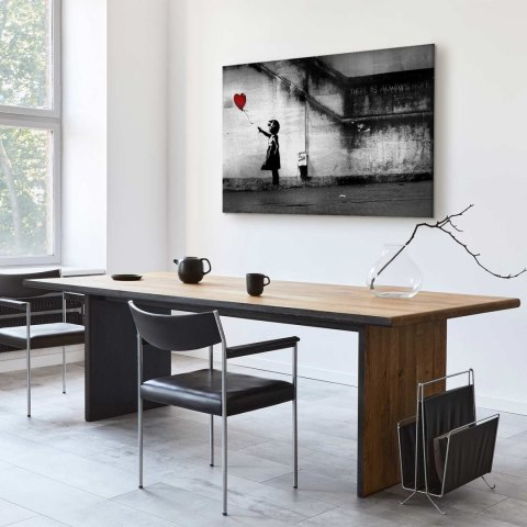 Obraz - nadzieja (Banksy) 120x80 Akustyczny