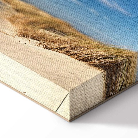 Obraz - Dzika plaża 135x45 Akustyczny