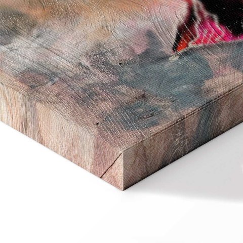 Obraz - Maki smagane wiatrem 120x80 Premium Print