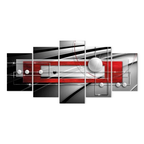 Obraz - Współczesna symetria 100x50 Standard