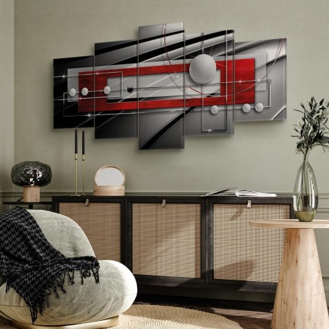 Obraz - Współczesna symetria 100x50 Standard