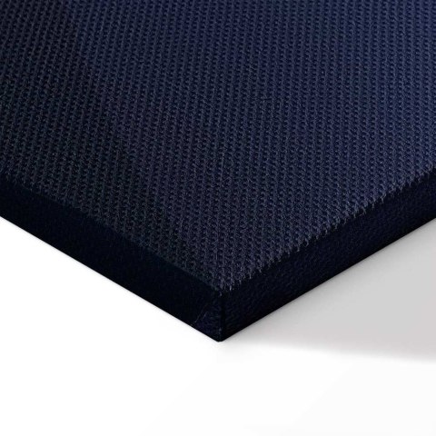 Obraz - W cieniu klasycznego błękitu (1-częściowy) - złote koło w abstrakcji 60x90 Standard