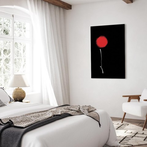 Obraz - Minimalistyczny kwiat (1-częściowy) pionowy 20x30 Akustyczny