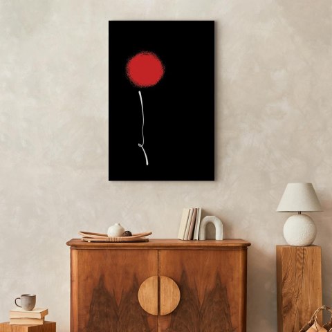 Obraz - Minimalistyczny kwiat (1-częściowy) pionowy 60x90 Standard