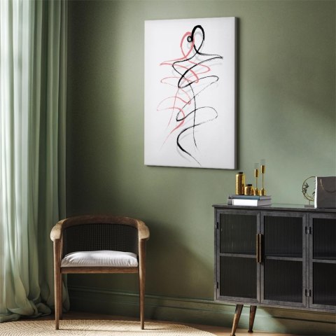 Obraz - Splątana namiętność (1-częściowy) pionowy 40x60 Standard