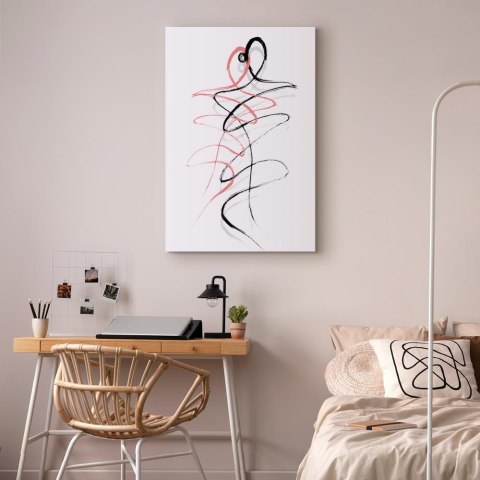 Obraz - Splątana namiętność (1-częściowy) pionowy 40x60 Standard