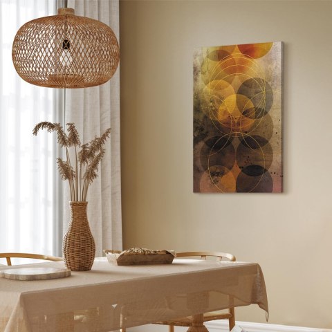Obraz - Wędrówka słońca (1-częściowy) pionowy 20x30 Premium Print