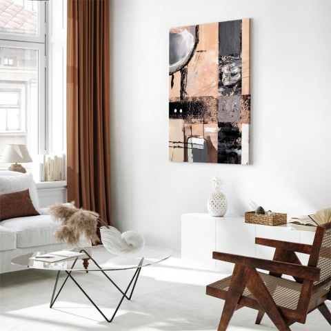 Obraz - Zaklęte wizje (1-częściowy) - artystyczne tło w abstrakcyjnej formie 20x30 Premium Print