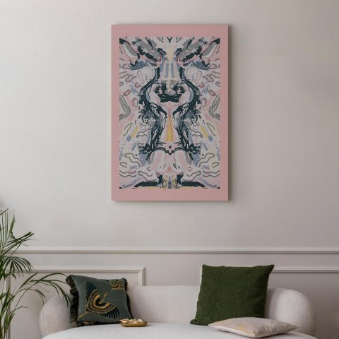 Obraz - Mantra Rorschacha (1-częściowy) pionowy 20x30 Na płótnie włoskim