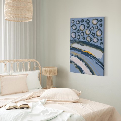 Obraz - Rytmiczne zorze (1-częściowy) pionowy 20x30 Akustyczny